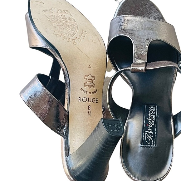 Brighton Sandals Women Rouge Mercury Shoes - Picture 6 of 6